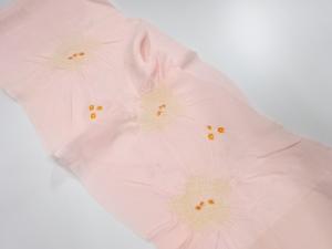 正絹　絞り　帯揚げ